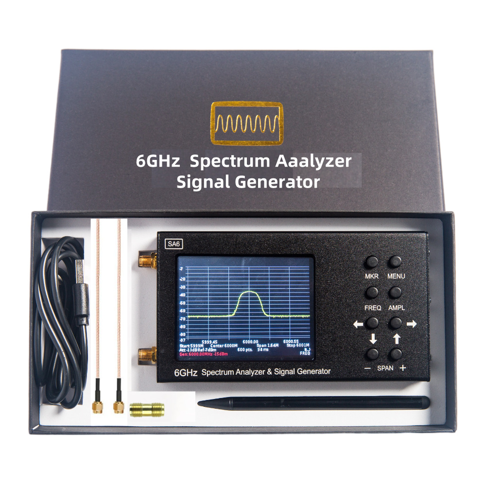 Signal Generator Spectrum Analyzer - Analisador de Espectro RF Digital Portátil