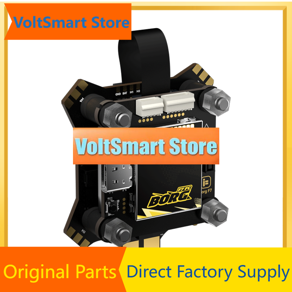 Fpv Flight Controller F7 Stack 60A - Controlador de Voo VoltSIFlight Borg F7
