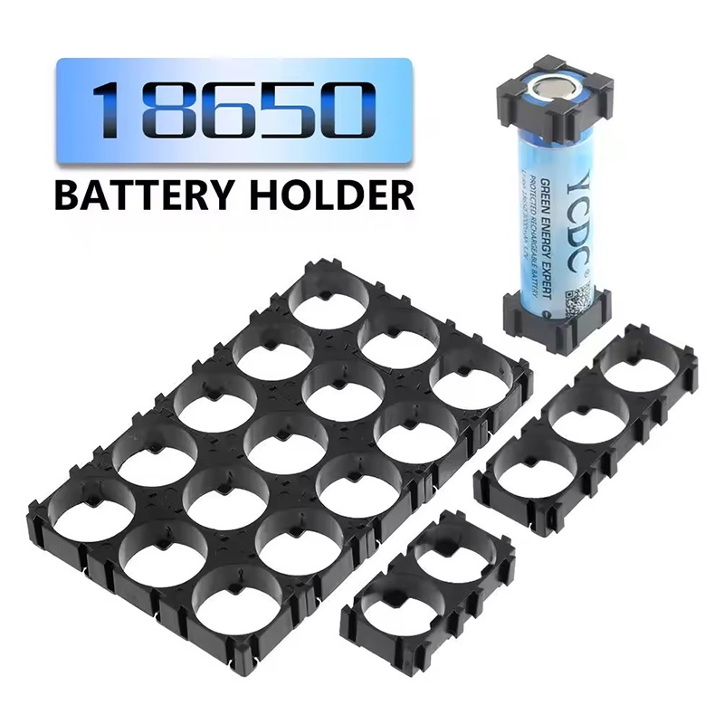 Spot Welder 18650 Battery Pack - 100 Peças Suporte de Bateria 18650