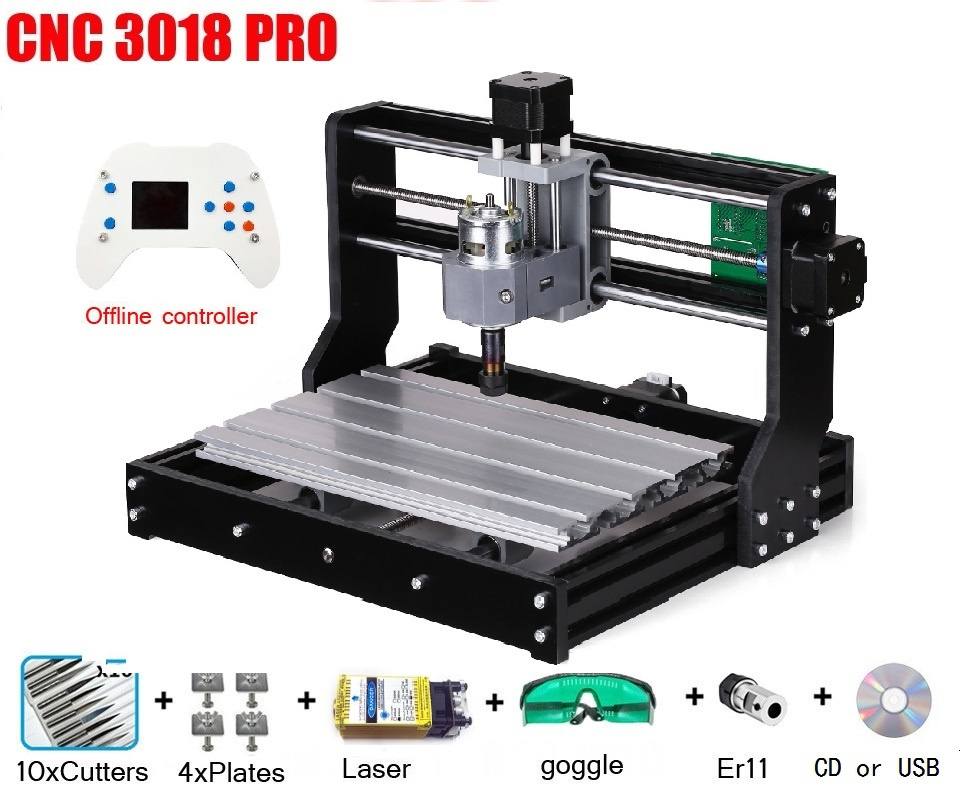 Mini Laser Engraver Cnc Router - Máquina de Gravação a Laser CNC