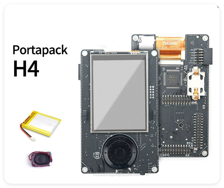 Sdr Software Defined Radio Hackrf - Placa de Exibição Portapack H4 para