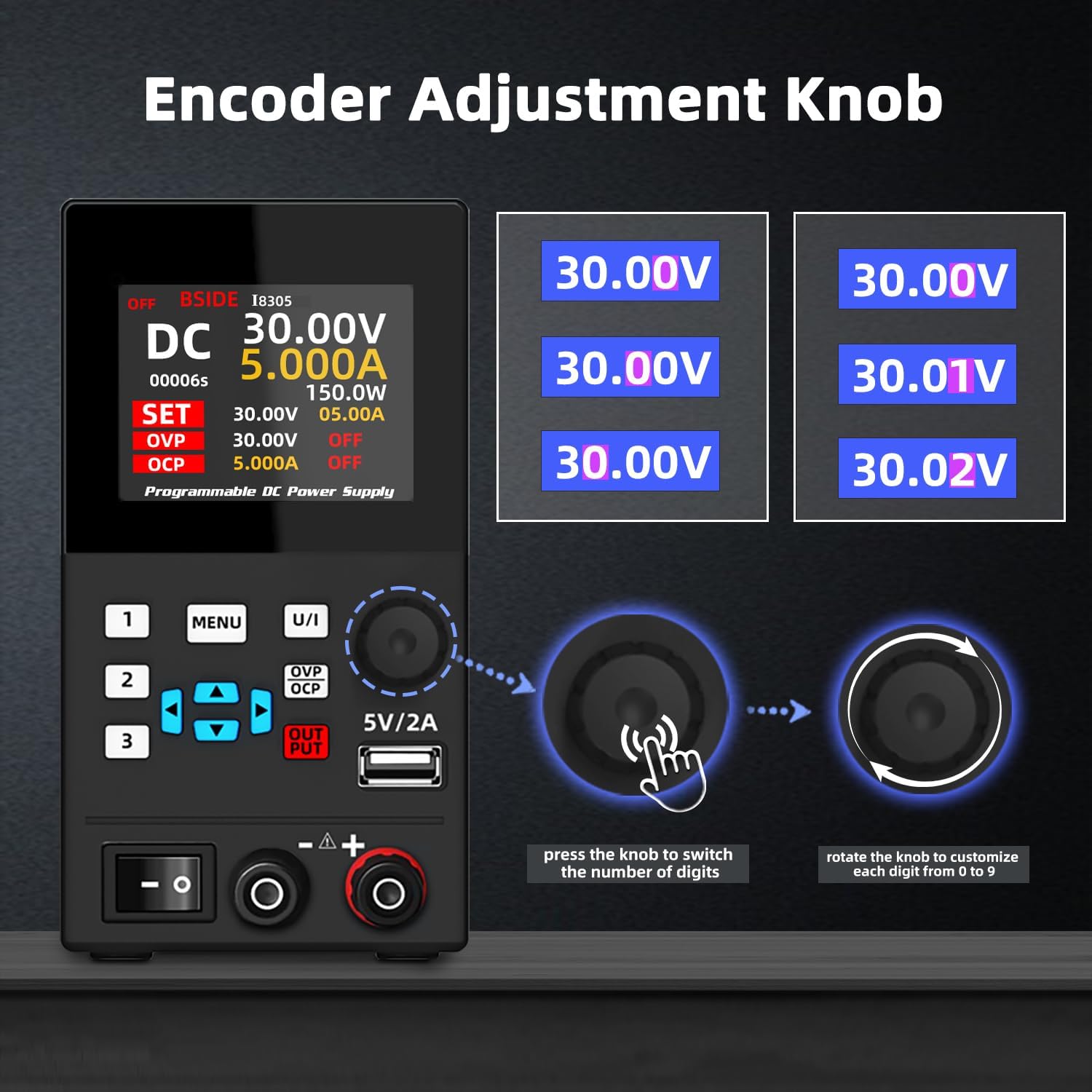 Fonte de alimentação regulada  - Programmable Dc Power Supply 30V 10A avaliação e preço