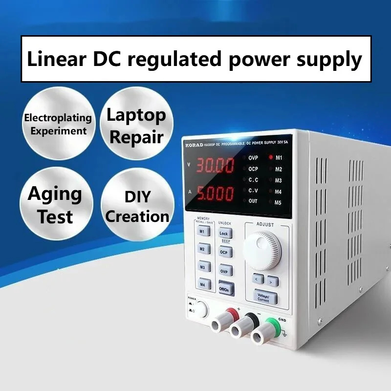 Fonte de Alimentação DC Linear - Programmable Dc Power Supply 30V 10A avaliação e preço