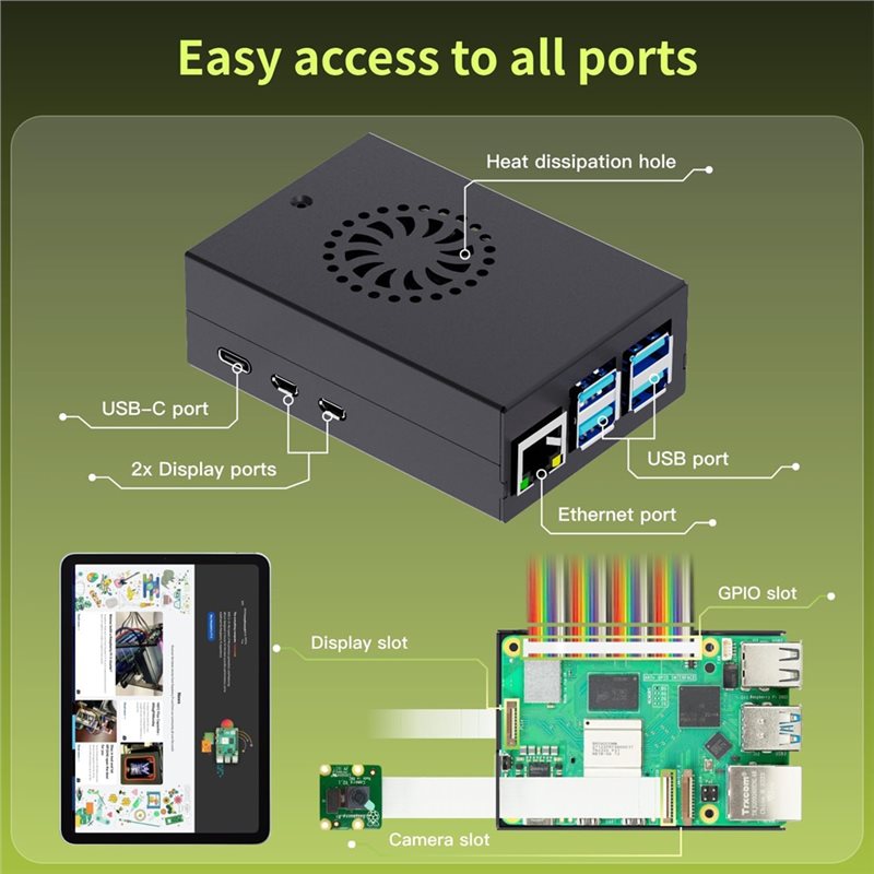 AS95-Kit Inicial Irasptek para - Raspberry Pi 5 8Gb Kit avaliação e preço