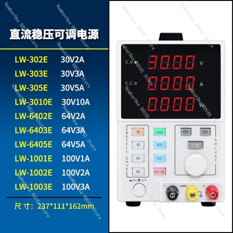 Fonte de Alimentação DC Regula - Programmable Dc Power Supply 30V 10A avaliação e preço