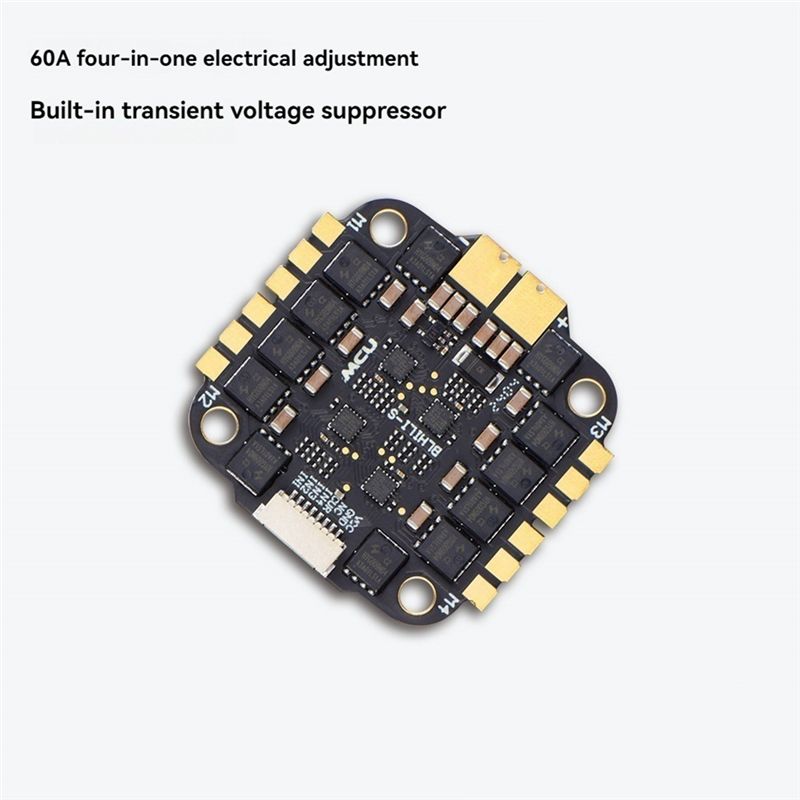 B05C-F7 FC&ESC FPV Stack F722  - Fpv Flight Controller F7 Stack 60A avaliação e preço