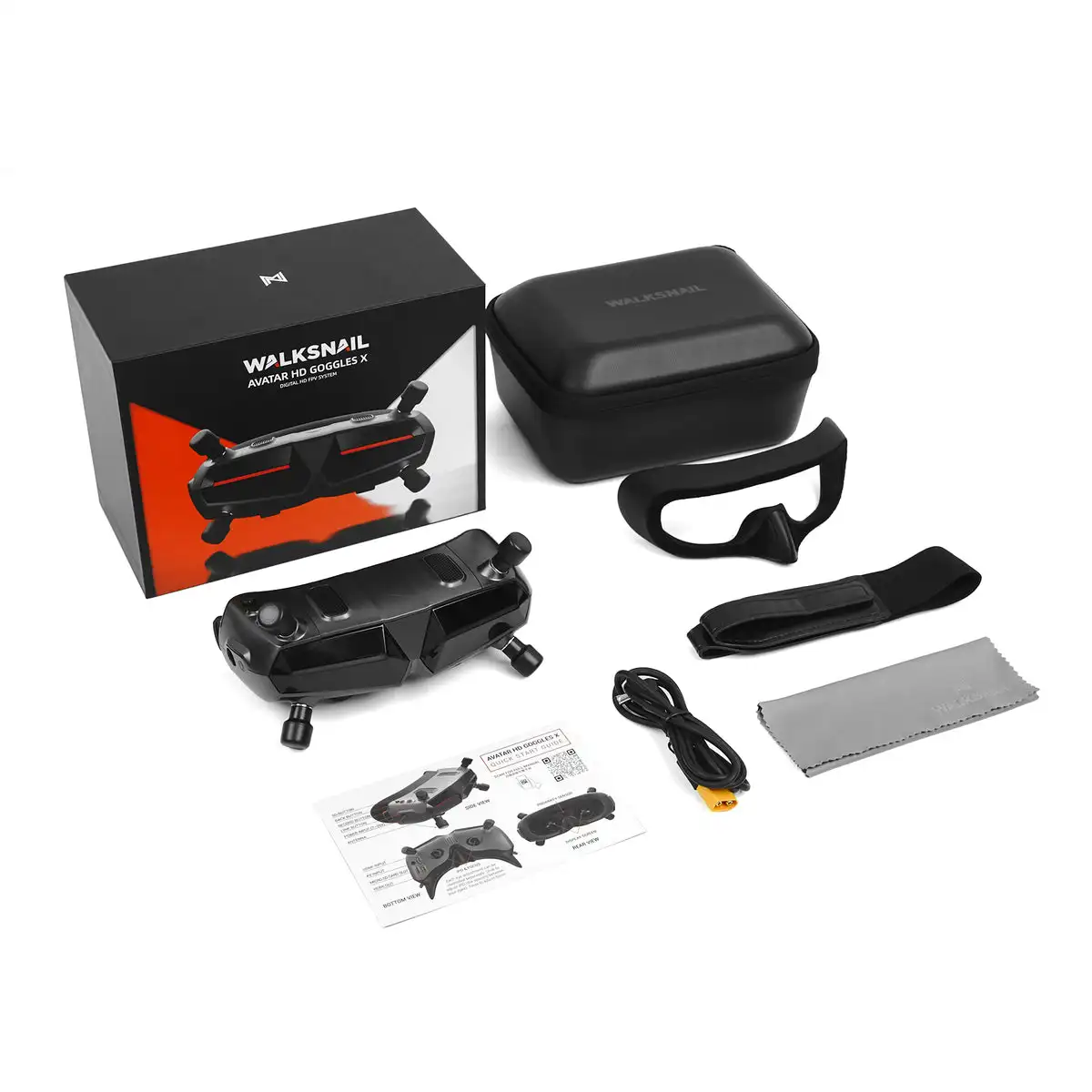 Óculos Walksnail Avatar HD X 1 - Fpv Goggles Walksnail Avatar Hd avaliação e preço