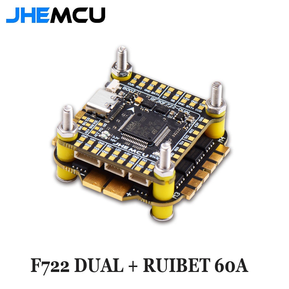 Jhemcu F7 Stack F722 Controlad - Fpv Flight Controller F7 Stack 60A avaliação e preço