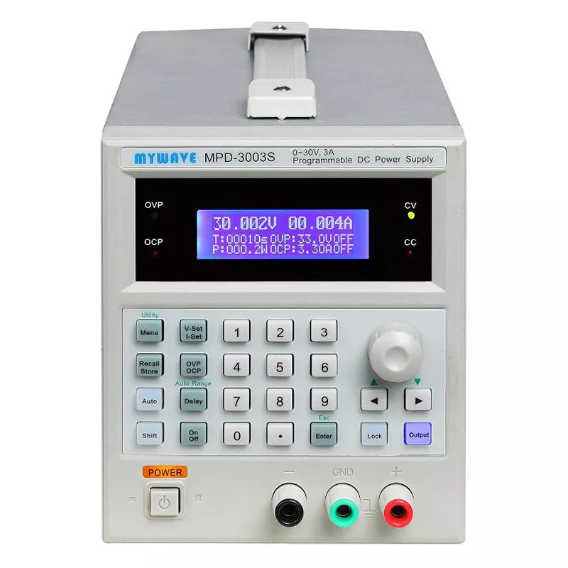MPD-3003S programável saída ún - Linear Lab Power Supply Adjustable avaliação e preço