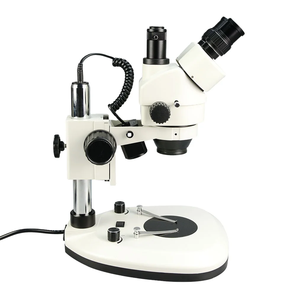 Microscópio Trinocular Óptico  - Stereo Trinocular Microscope Pcb avaliação e preço