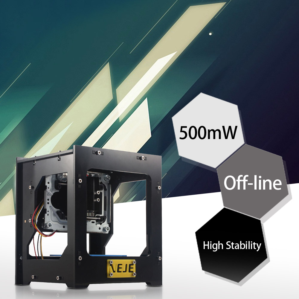 Neje 500mw mini roteador cnc c - Mini Laser Engraver Cnc Router avaliação e preço