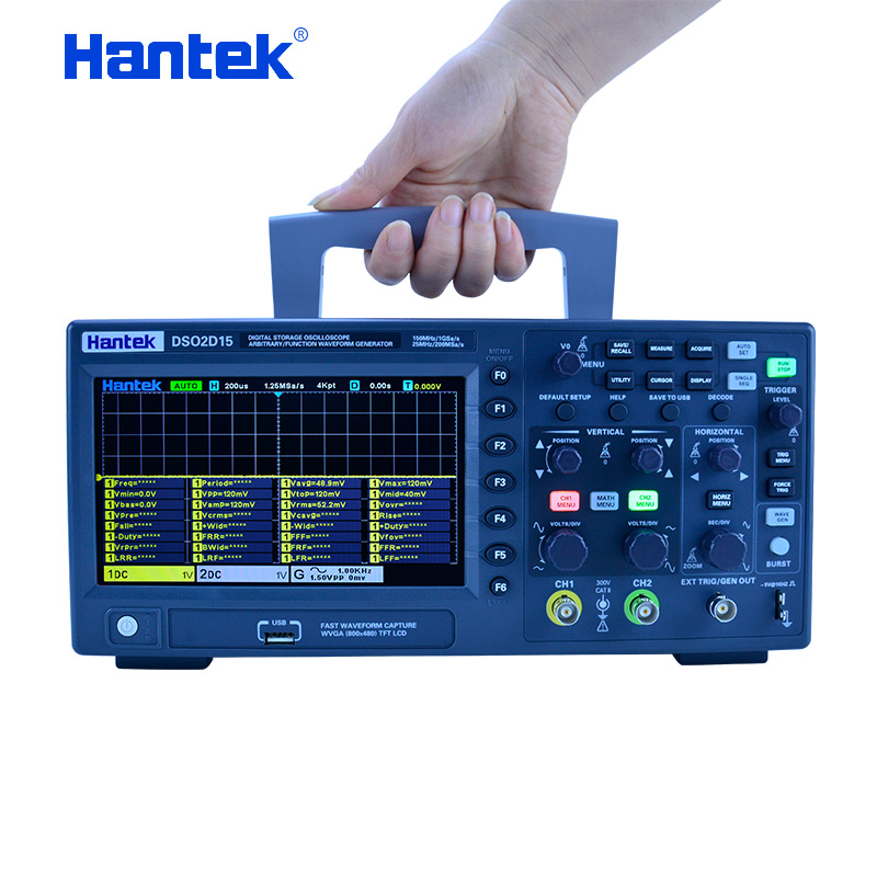 Osciloscópio Digital Portátil  - Digital Storage Oscilloscope 100Mhz avaliação e preço