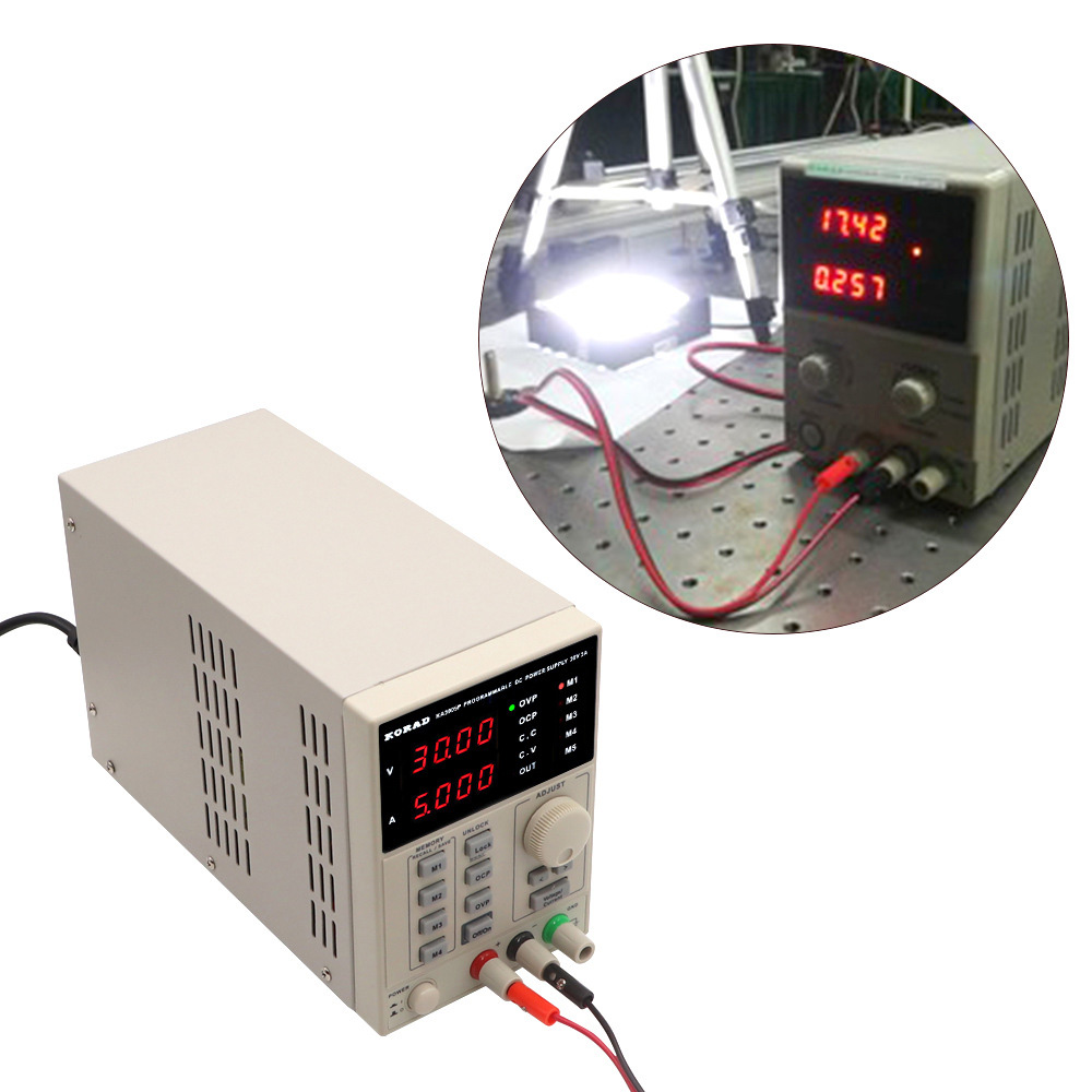 KORAD-Precisão ajustável Digit - Programmable Dc Power Supply 30V 10A avaliação e preço