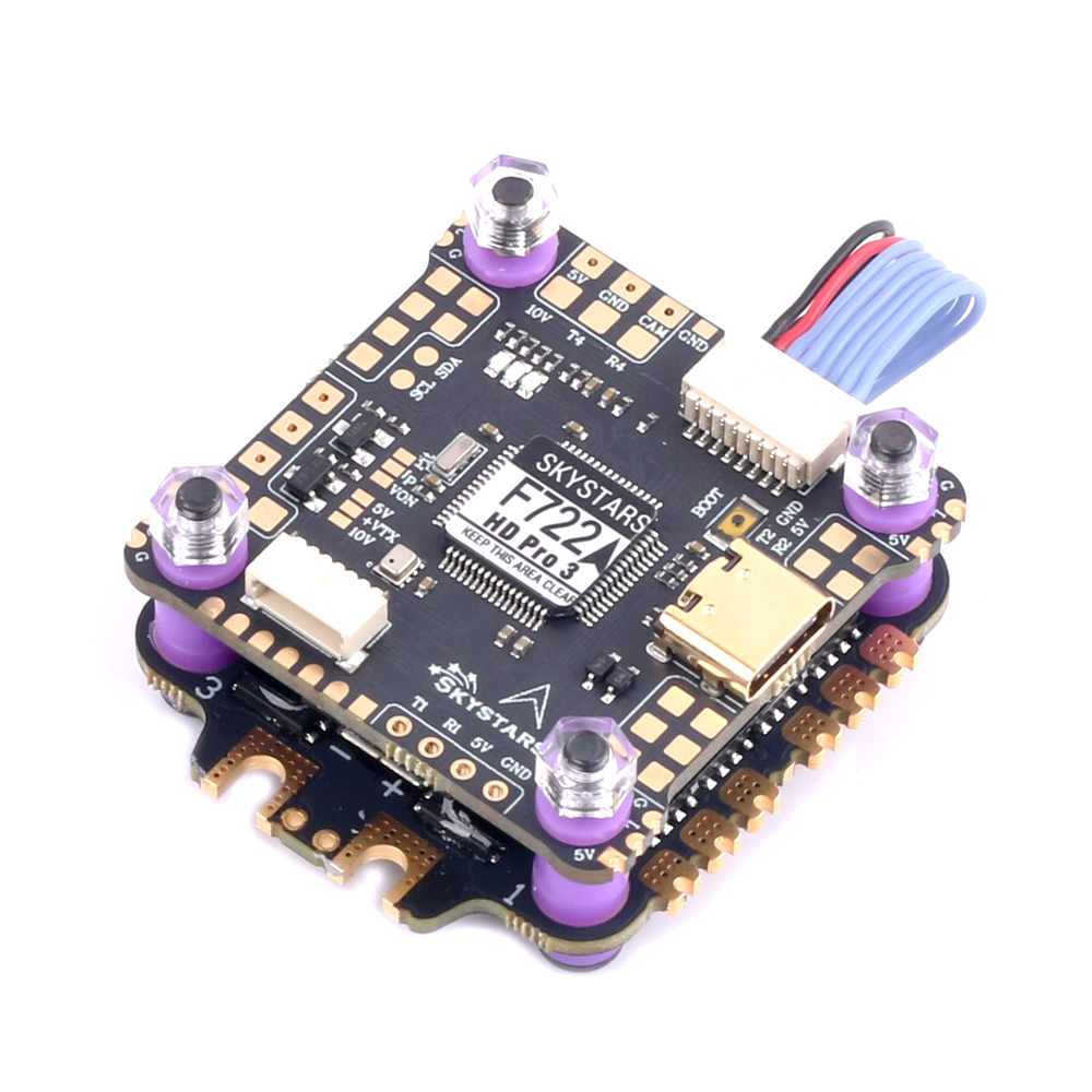 Controlador de vôo SKYSTARS F7 - Fpv Flight Controller F7 Stack 60A avaliação e preço