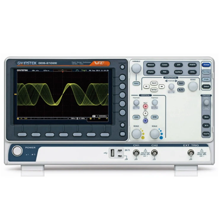 Gwinstek GDS-2000E Série GDS-2 - Digital Storage Oscilloscope 100Mhz avaliação e preço